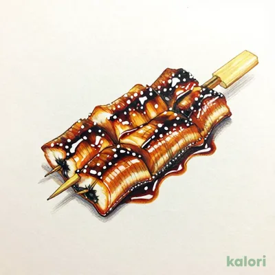 Grilled Eel Skewer