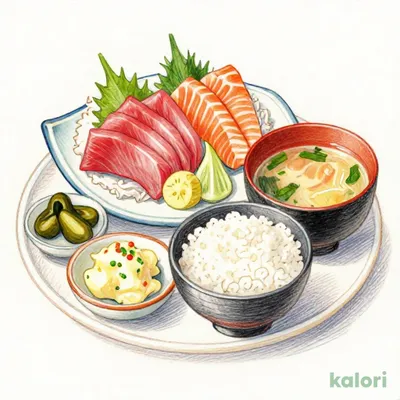 お刺身盛り合わせ定食