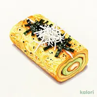 しらすと海苔の玉子焼