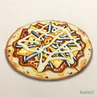 Whitebait Tortilla Pizza