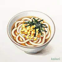 たぬきワカメうどん