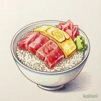 まぐろ2色丼