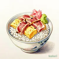 まぐろ漬け丼
