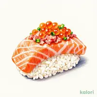 サーモンねぎトロ丼