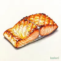 厚切り甘塩鮭焼き