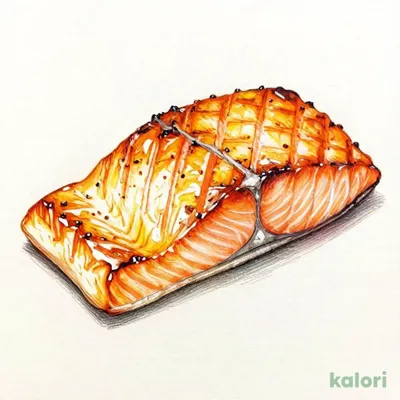 厚切り甘塩鮭焼き