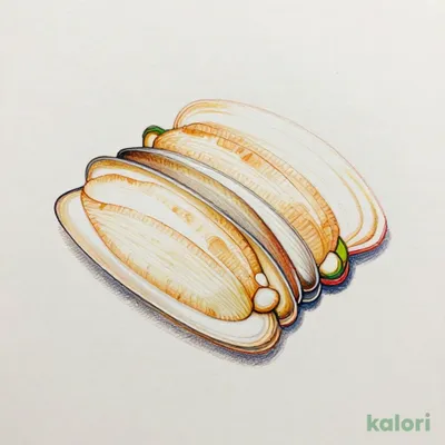 活ホッキ貝刺し