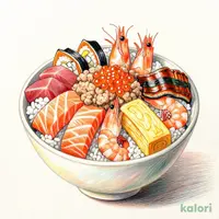 海鮮こぼれ丼