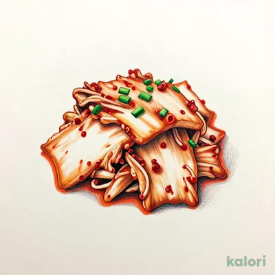 Cod Milt with Kimchi
