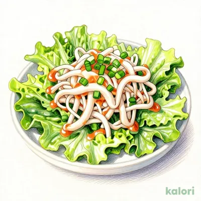 釜揚げしらすとお葱のサラダ