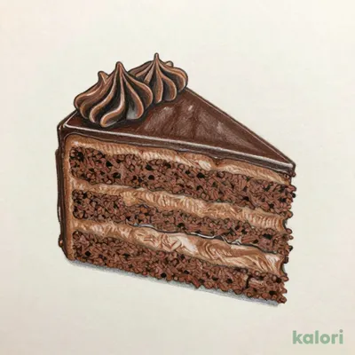 濃厚チョコレートケーキ