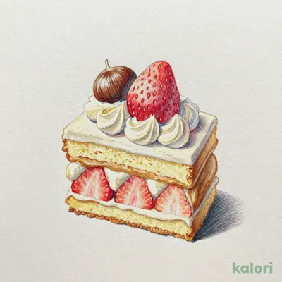 秋薫るモンブランショートケーキ