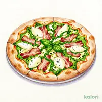 ラピッツァ ベーコン&ジェノベーゼ