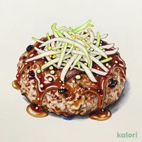 Rich Hamburg Steak with Grated Daikon and Onion Sauce