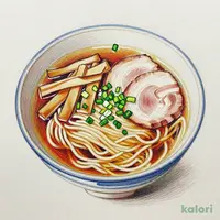 背脂入豚骨醤油味 らーめん