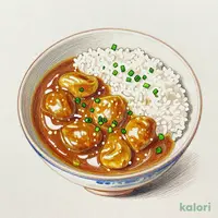 和風カレー丼