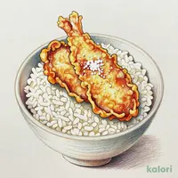塩とり天丼