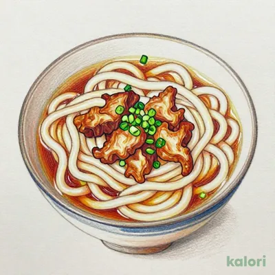 大阪名物かすうどん