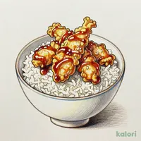 照り焼き鶏天丼