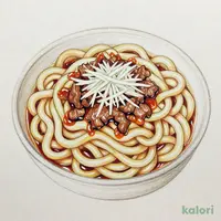 肉みぞれ醬油うどん