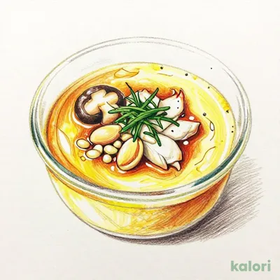 Crab Chawanmushi (Steamed Egg Custard)