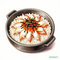 かに＆いくら釜飯