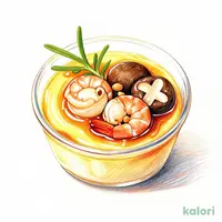 Scallop Chawanmushi (Steamed Egg Custard)