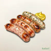 北海道ソーセージ盛り合わせ