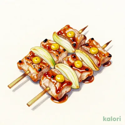 Muroran Yakitori (Pork Skewers)