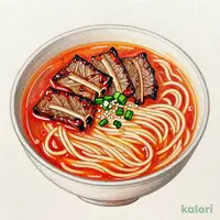 カルビ麺 小盛