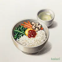 ビビンバ(スープ付) 小盛