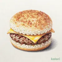 和牛焼肉ライスバーガー<チーズ入>