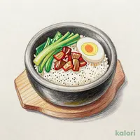 石焼ビビンバ(スープ付) 小盛