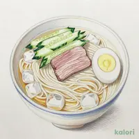 銀盤冷麺