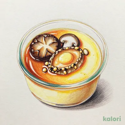 あわびの茶碗蒸し