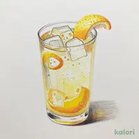 ゆずサイダー(果皮入り)