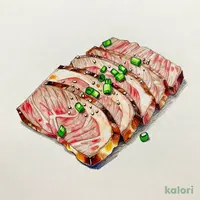 上赤身ネギロース塩焼