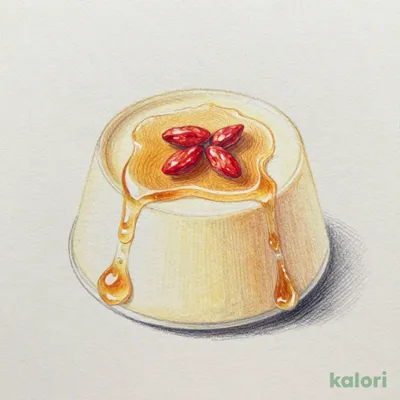 杏仁プリン