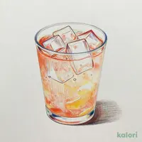 白桃酒ソーダ