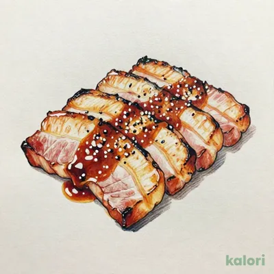 豚バラ焼