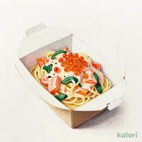 お持ち帰り スモークサーモンといくらの明太子クリームソース