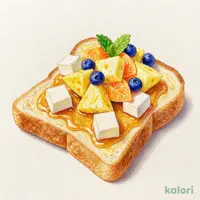 イタリアンフレンチトースト ～フルーツ添え～
