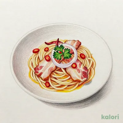 スモール ペペロンチーノ ～ベーコンとオニオン～