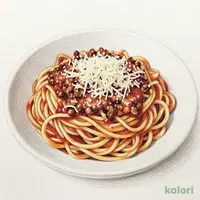 フェットチーネ モッツァレラチーズのボロネーゼ