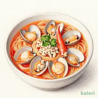 ～スープパスタ～ ずわい蟹と帆立のトマトクリームスープパスタ