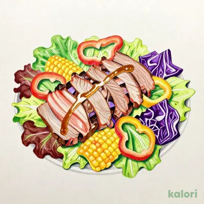 Lunch Roast Beef Salad