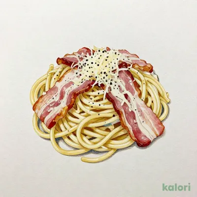 感動カルボナーラ