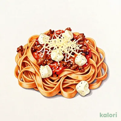 Fettuccine Impressive Bolognese with Mozzarella Cheese