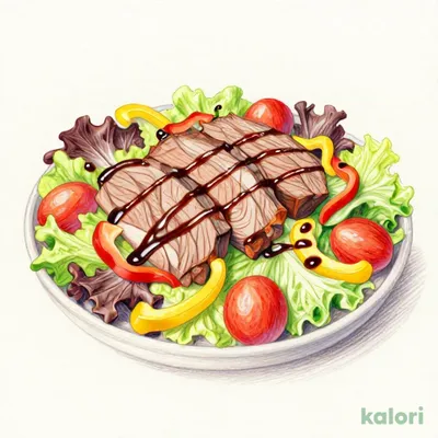 Share Size Roast Beef Salad (for 2-3 people)