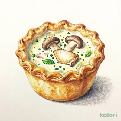 Oven-Baked Maitake and Chicken Basil Cream Soup